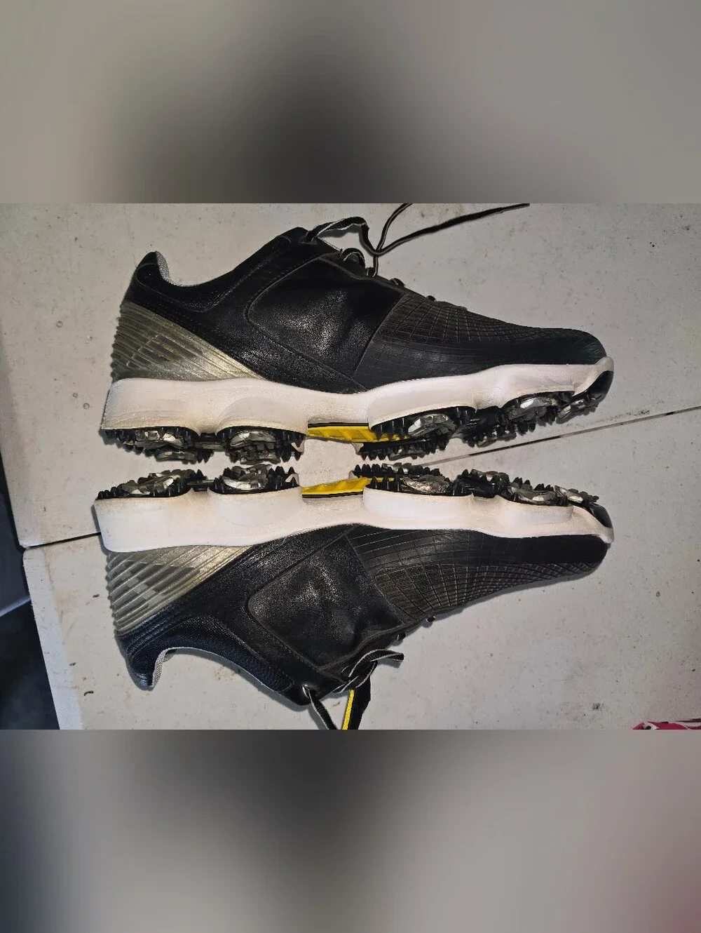FootJoy Hyperflex 2.0 FTF black soft-spike golf shoes (model #51046) Sz 12